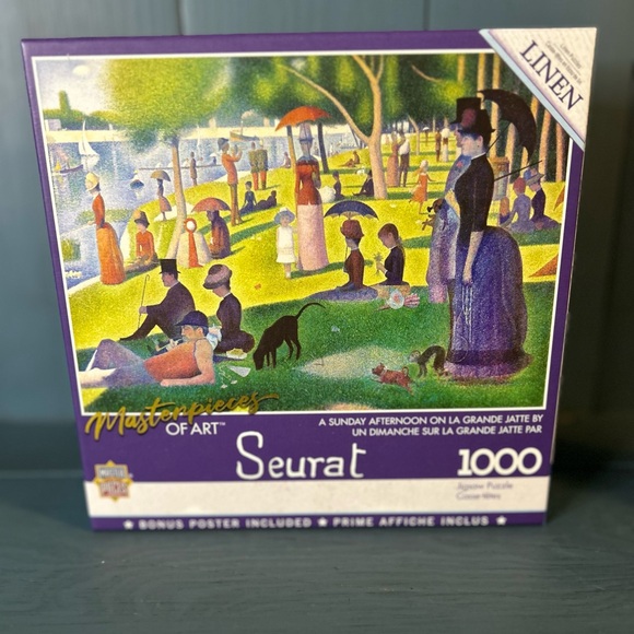 MasterPieces - MasterPieces of Art - Sunday on La Grande Jatte 1000 Piece Puzzle - Picture 1 of 4